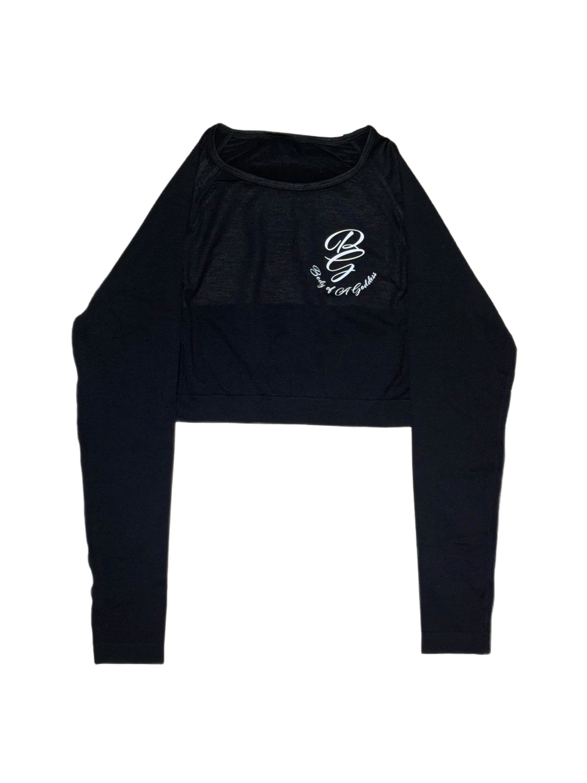 Long Sleeve Crop Top